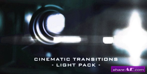 Motion Graphics - Cinematic Light Transitions - 11 Pack  (VideoHive)