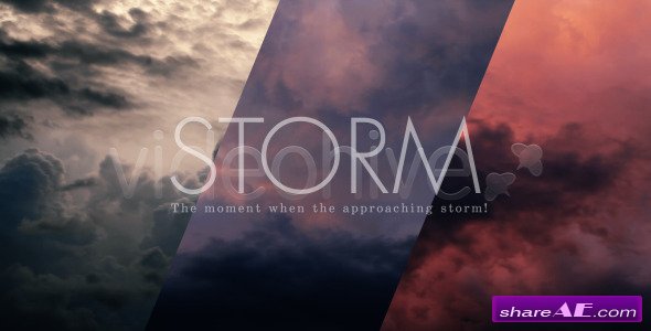 Videohive Storm Clouds Sky - Stock Footage