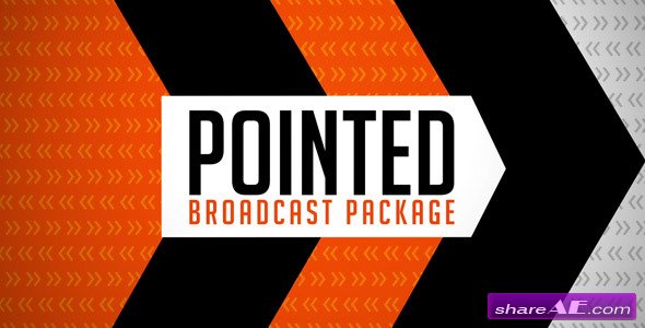 Pointed Broadcast Package - Project for After Effects (VideoHive)