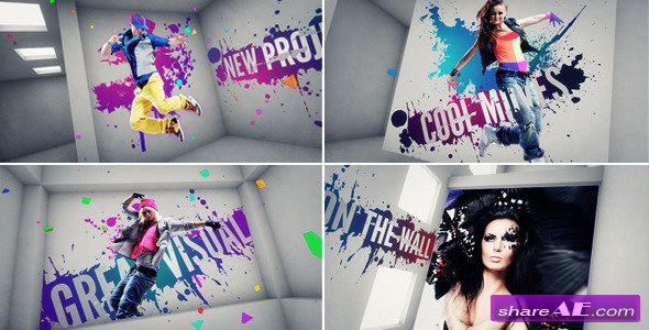 On The Wall - Project for After Effects (VideoHive)