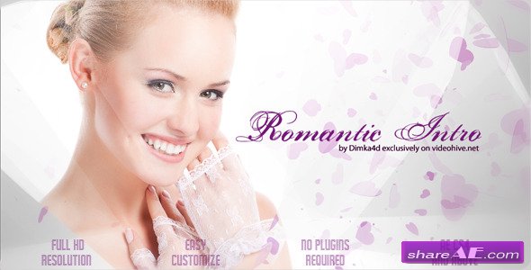 Romantic Intro - Project for After Effects (VideoHive)