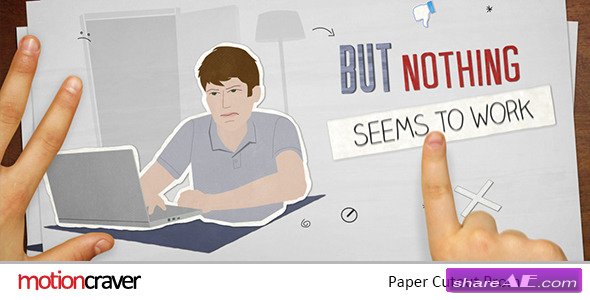 Paper Cut Out Promo - Project for After Effects (Videohive)