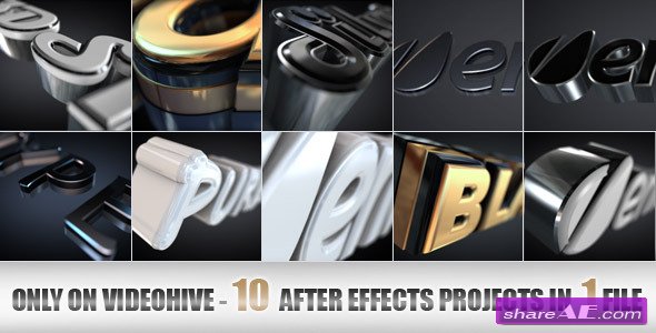 Elegant and Modern Logo or Text Opener - Project for After Effects (Videohive)