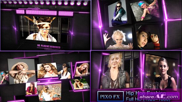 Hip Hop Fashion - Project for After Effects (Videohive)