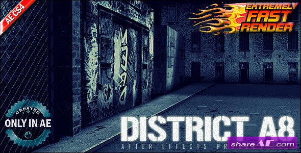 District A8 - Project for After Effects (Videohive)