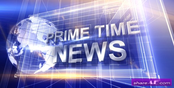 Broadcast Design - Primetime News Open - After Effects Project (Videohive)