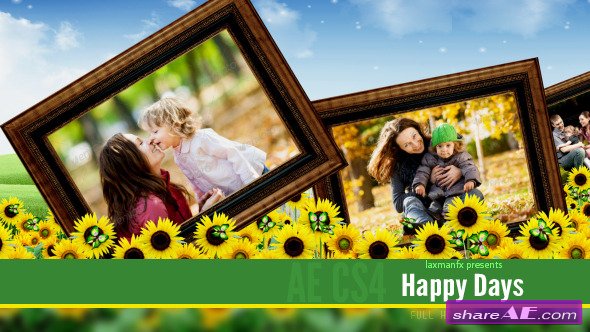Happy Days - Project for After Effects (Videohive)