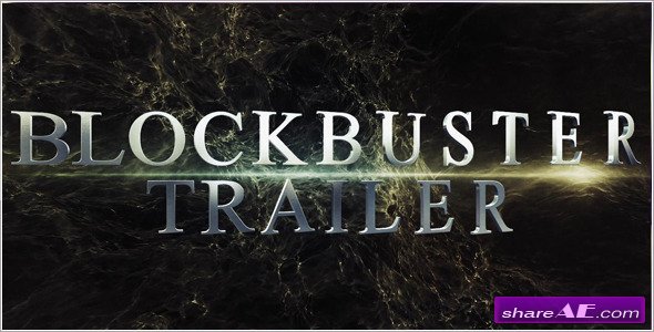 Blockbuster Trailer - Project for After Effects (Videohive)