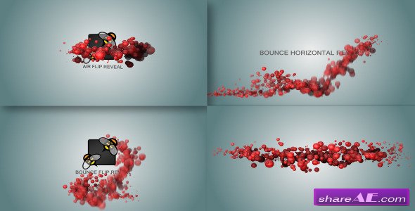 Particle Bubbles Reveal 4x1 Pack - After Effects Project (Videohive)