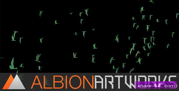 Flocking Bird Generator - After Effects Project (Videohive)