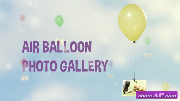 Air Balloon Photo Gallery - After Effects Project (Videohive)