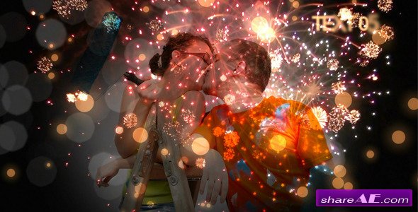 Romantic Fireworks - After Effects Project (Videohive)