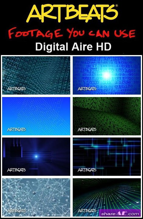 Artbeats - Backgrounds: Digital Aire HD (1080p)
