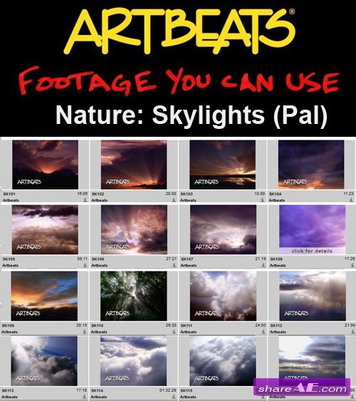 Artbeats - Nature: Skylights (Pal)
