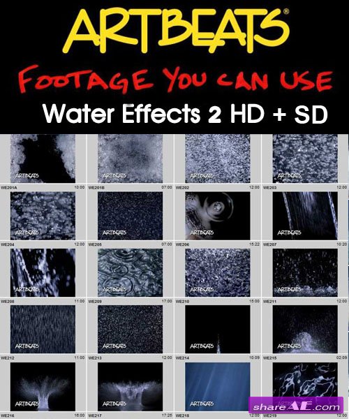 Artbeats - Effects: Water Effects 2 (HD+SD)