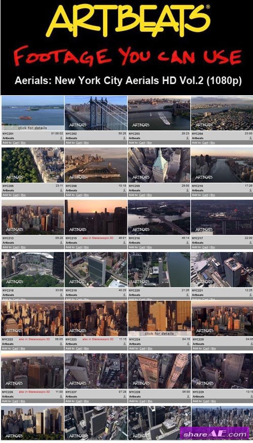 Artbeats - Aerials: New York City Aerials Vol.2 HD (1080p)