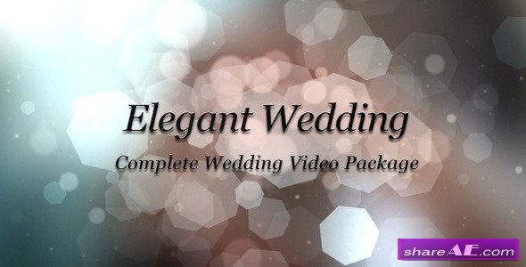Videohive Elegant Wedding Package - After Effects Project