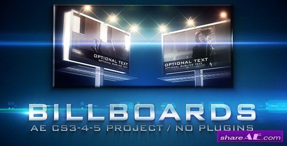 Videohive Billboards 234174 - After Effects Project