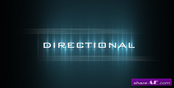 Directional - After Effects Project (VideoHive)
