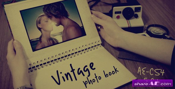 Vintage photo book - After Effects Project (Videohive)