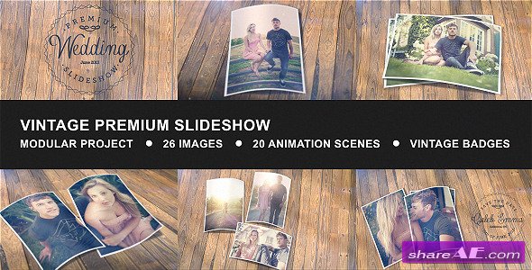 Vintage Premium Slideshow - After Effects Project (Videohive)