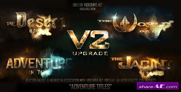 Adventure Titles - After Effects Project (VideoHive)