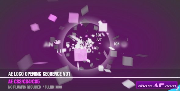 AE CS3 - Logo Opening Sequence V01 - After Effects Project (Videohive)