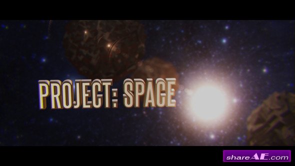 Project: Space - After Effects Project (Videohive)