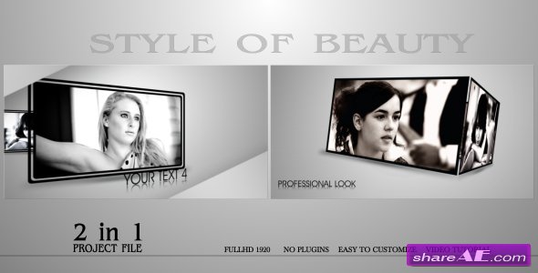 Style Of Beauty - After Effects Project (VideoHive)