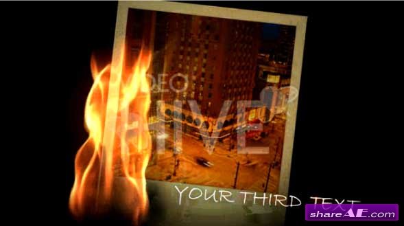 Photo Clicks V2 Fire - After Effects Project (VideoHive)