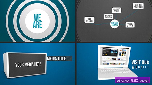 Portfolio/Company Motion Promo - After Effects Project (Videohive)
