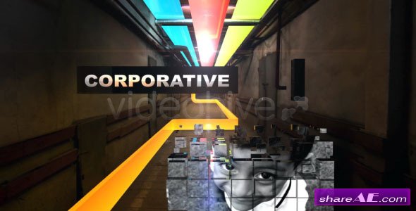 Colorful Corridor Opener - After Effects Project (Videohive)