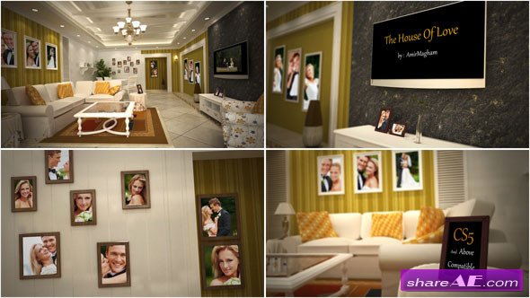 The House Of Love - After Effects Project (Videohive)
