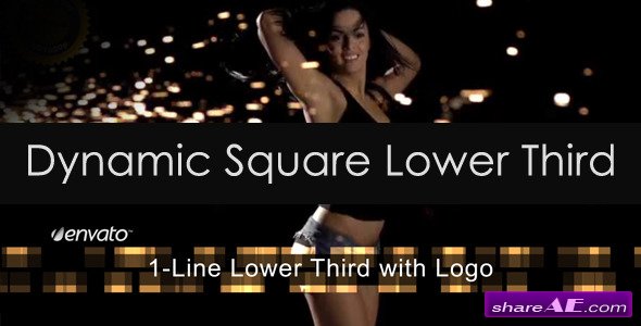 Dynamic Square Lower Third - After Effects Project (Videohive)