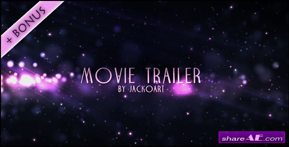 movie trailer template after effects project free download