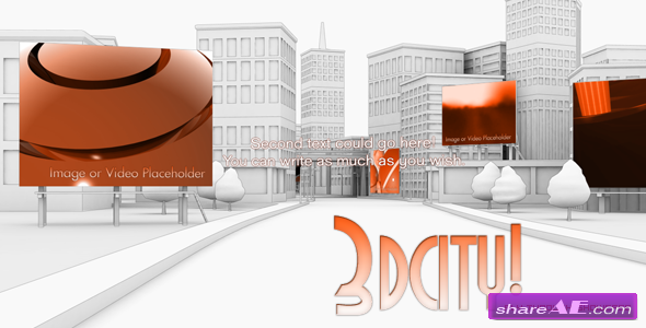 3d City animation - Fly Through Showcase 86446 - After Effects Project  (Videohive)