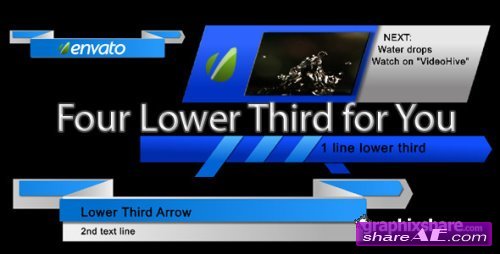 The Ribbons Lower Third 299848 - After Effects Project (Videohive)