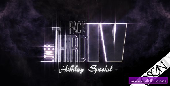 Lower Third Pack Vol.4 HOLIDAY SPECIAL 122531 - After Effects Project  (Videohive)