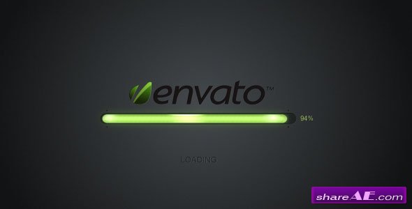 after effects loading screen template download