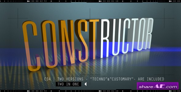 CONSTRUCTOR - After Effects Project (Videohive)