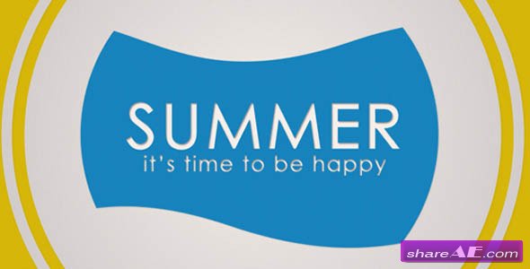 Summer 274476 - After Effects Project (Videohive)