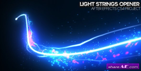 Light Strings Opener - After Effects Project (Videohive)