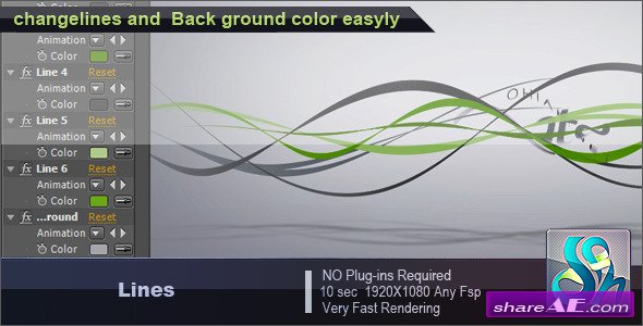Lines - After Effects Project (Videohive)