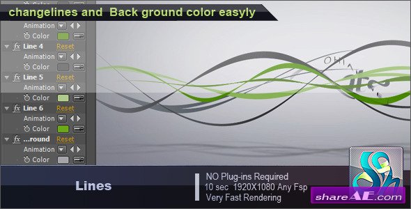 lines creator after effects free download