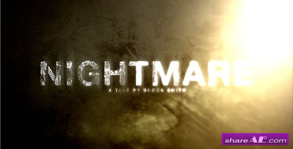 Nightmare HD Trailer -  After Effects Project (VideoHive)