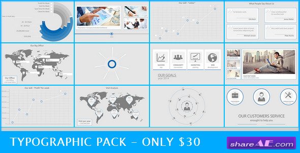 Typographic Pack - After Effects Project (Videohive)