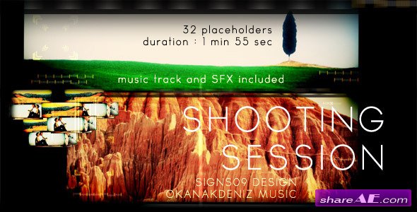 Shooting Session - After Effects Project (Videohive)