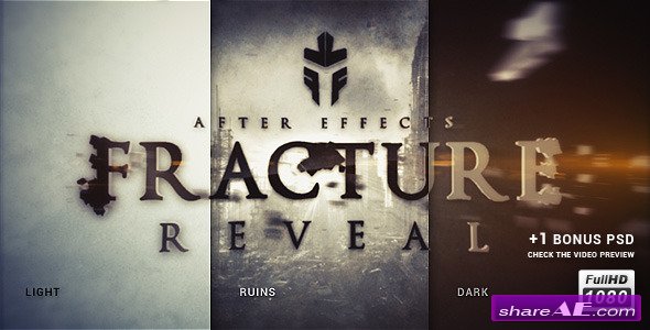 Fracture Reveal - After Effects Project (Videohive)