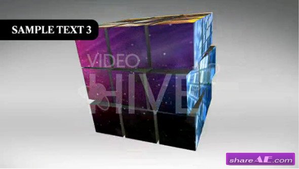 The Puzzle Cube - After Effects Project  (VideoHive)