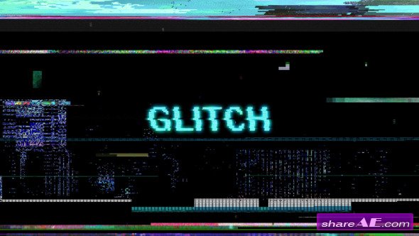 Glitch Motion Graphic - After Effects Proiect  (Videohive)